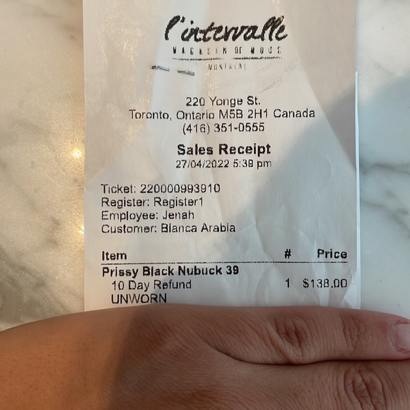 Size 8 black pumps - Picture 4 of 4